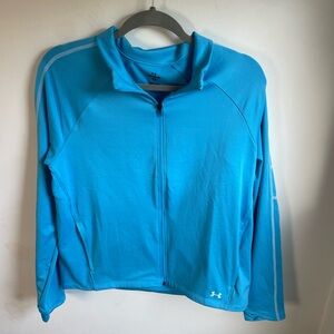 Under Armour Teal Blue Activewear Athleisure Medium Jacket